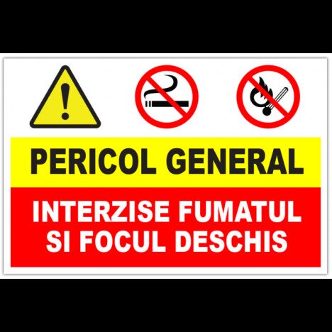 Panou pentru pericol general